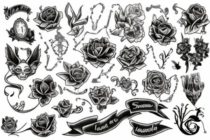 something narrow tattoo idea