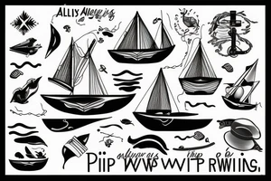 always rowing never drifting tattoo idea