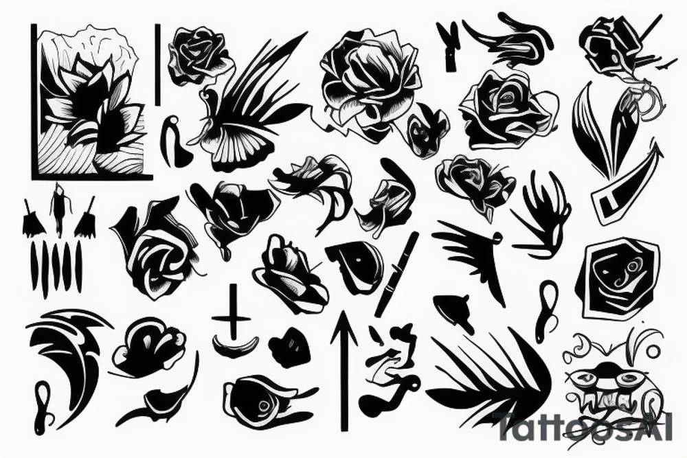 dig down tattoo idea