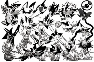 Pokemon tattoo idea