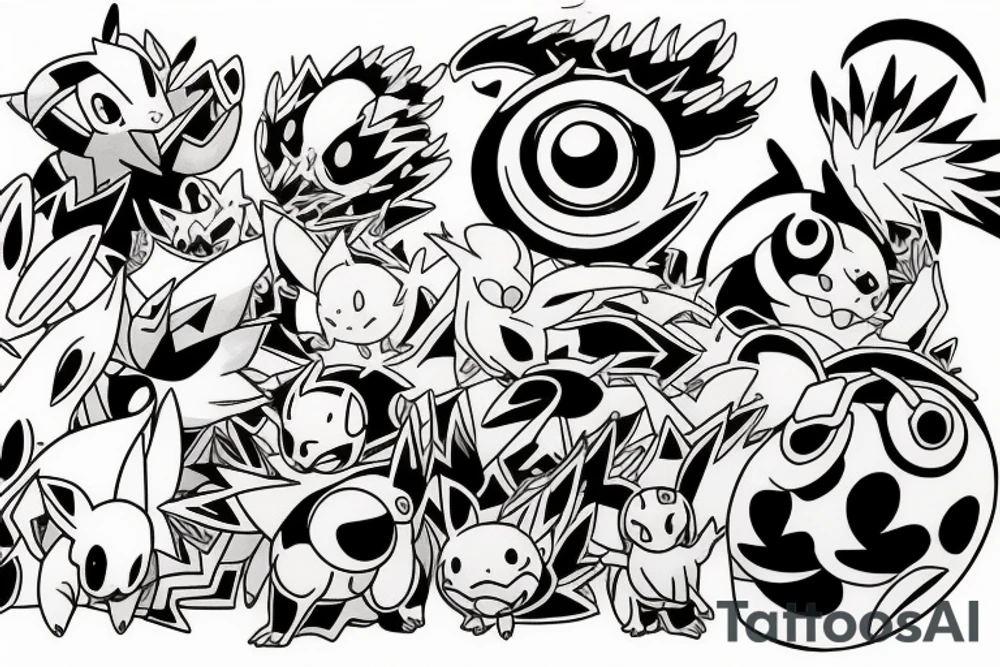 Pokemon tattoo idea