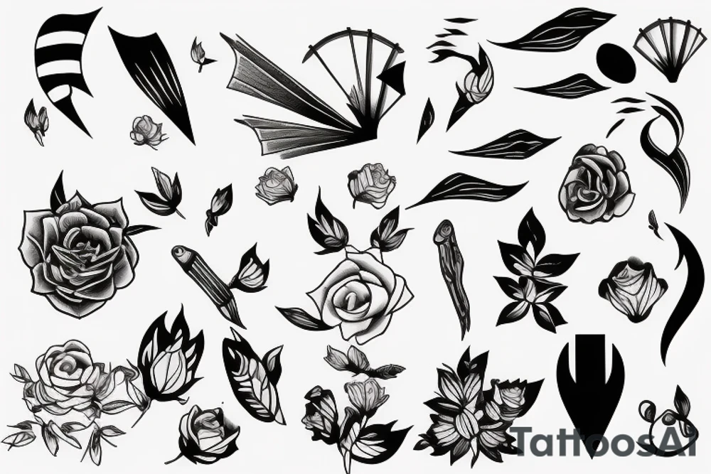 wont let up until the wind is gone tattoo idea
