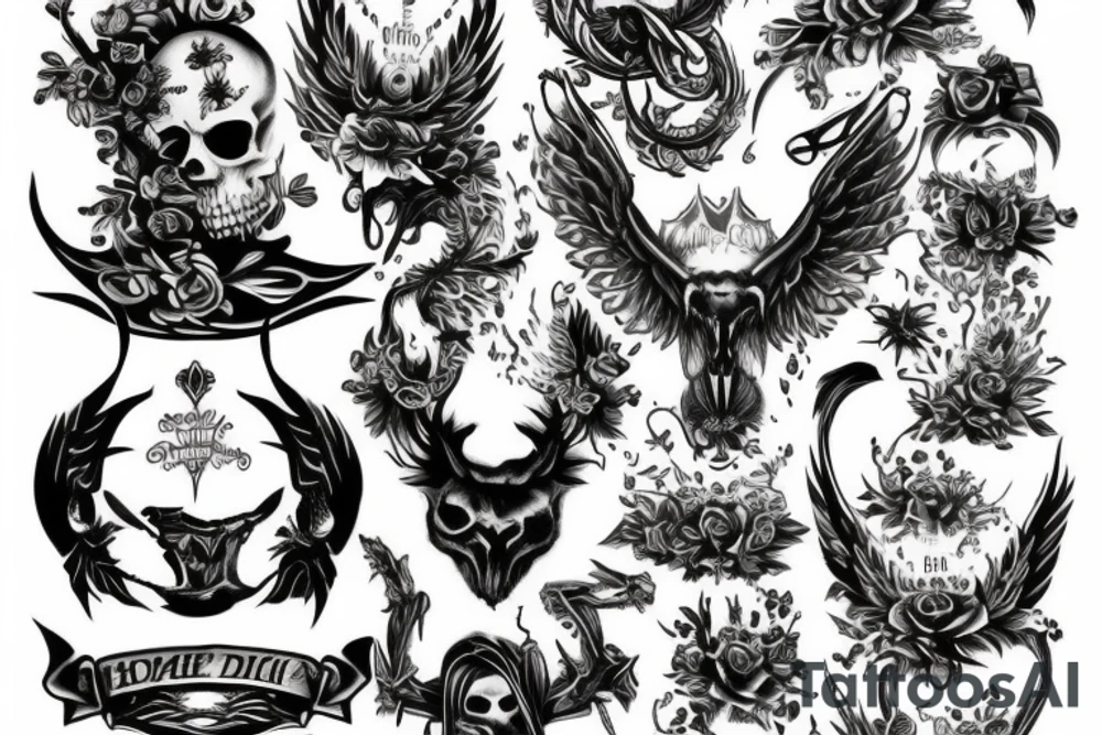 hotel Diablo tattoo idea