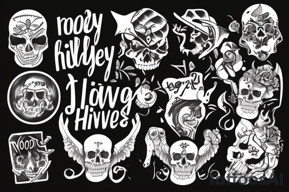 nobody knows he's alive tattoo idea
