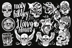 nobody knows he's alive tattoo idea