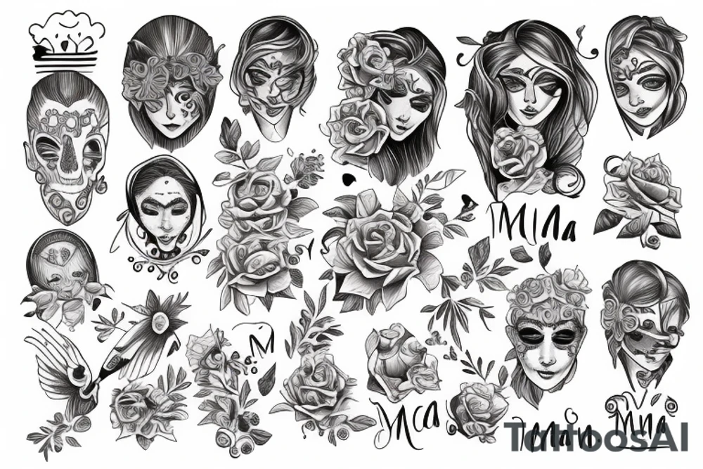 i love mama tattoo idea