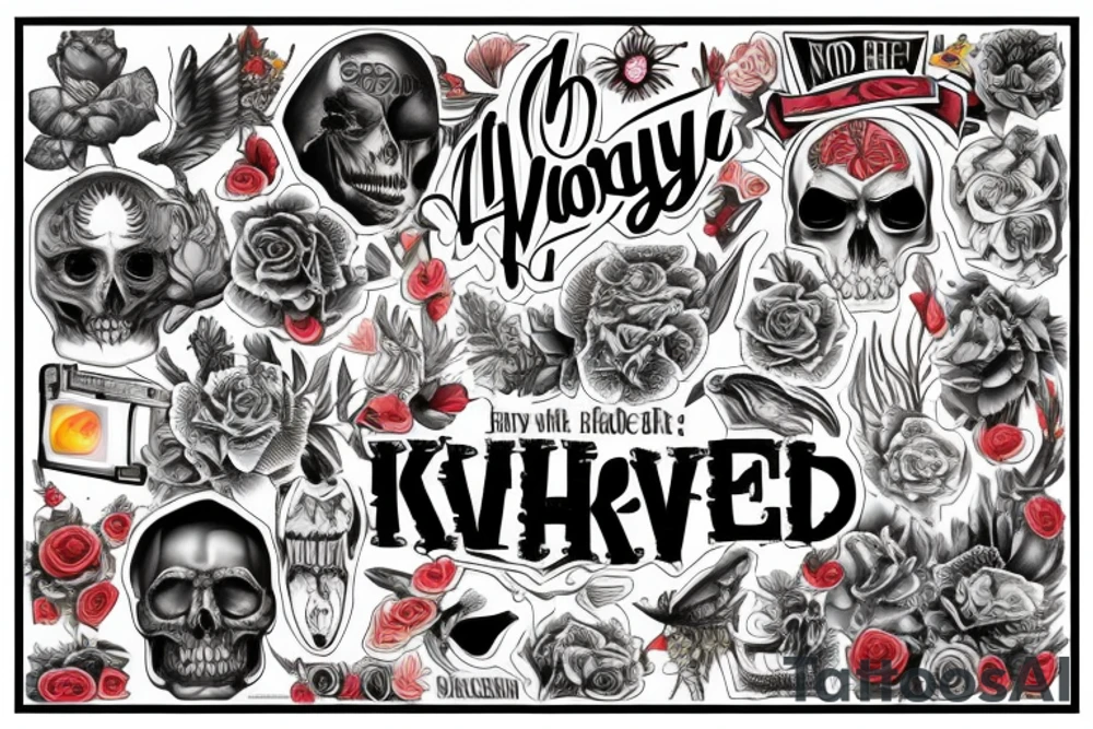 nobody knows he's alive tattoo idea