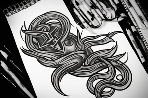 dark mark tattoo idea