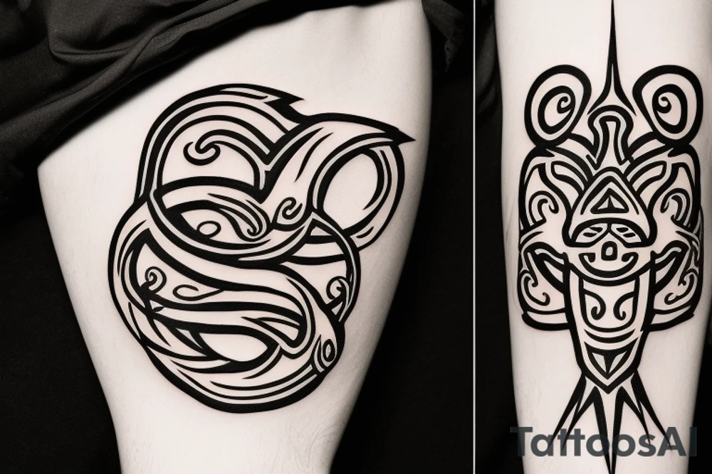 dark mark tattoo idea
