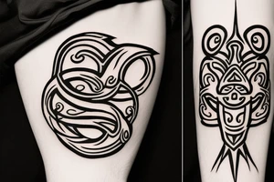 dark mark tattoo idea