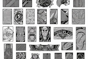 lines tattoo idea