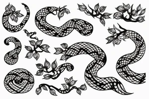 cherry blossom tree
snake tattoo idea