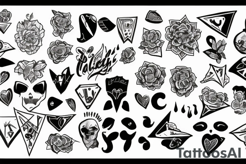 right here tattoo idea