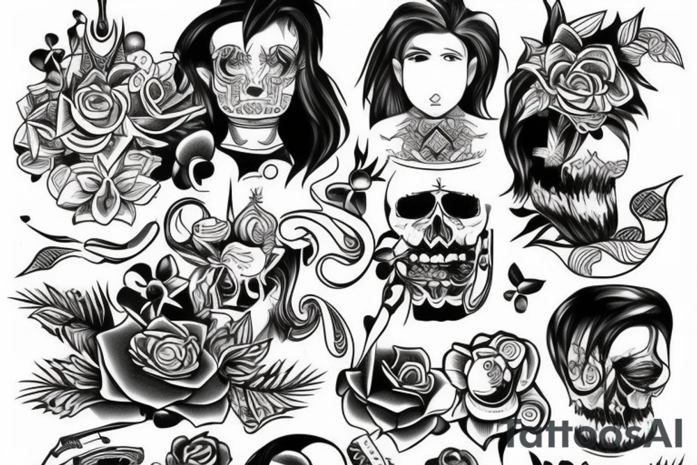 Argentino tomando hierba mate tattoo idea