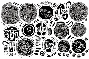 OSI written as a circle tattoo idea