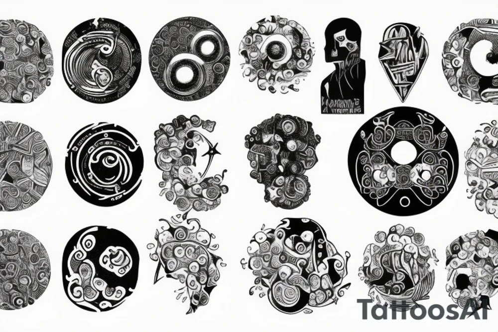 OSI written as a circle tattoo idea