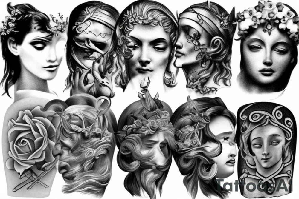 Greek mythology tattoo idea