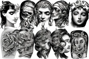 Greek mythology tattoo idea