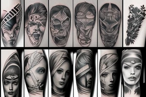 war tattoo idea