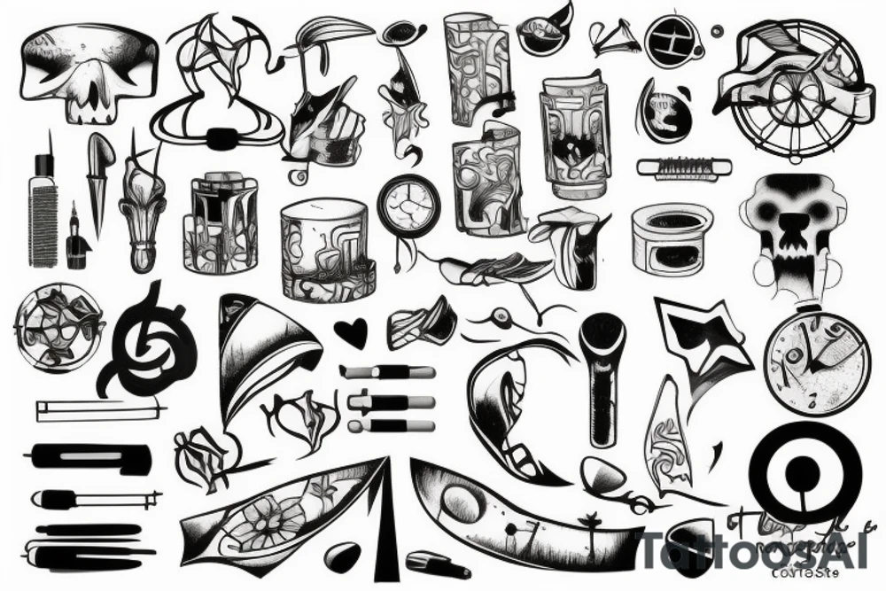 Concrete tattoo idea