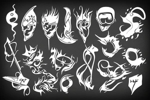 Concrete tattoo idea