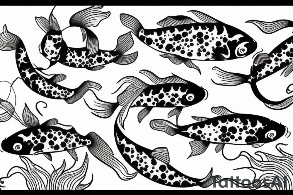 koi fish tattoo idea