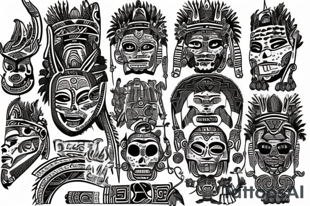 mayan tattoo idea