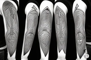 Lightning bolt trump ohm tattoo idea