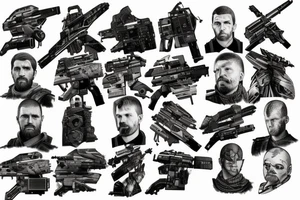 elite dangerous Tarkov Destiny 2 Command and conquer tattoo idea