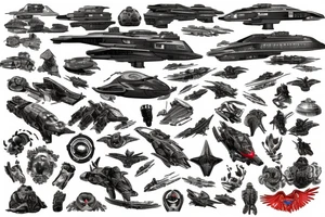 elite dangerous Command and conquer tattoo idea