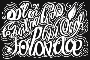 A quote "non ducor, duco" in fine, feminine lettering tattoo idea