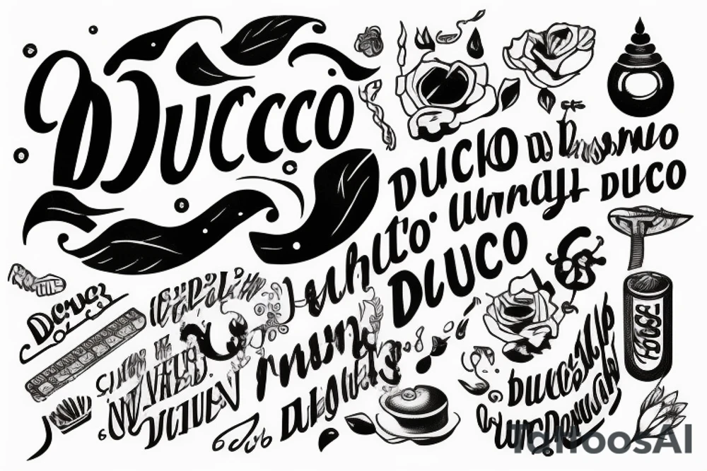 In typewriter font, a quote "non ducor, duco" tattoo idea In typewriter font, a quote "non ducor, duco" tattoo idea