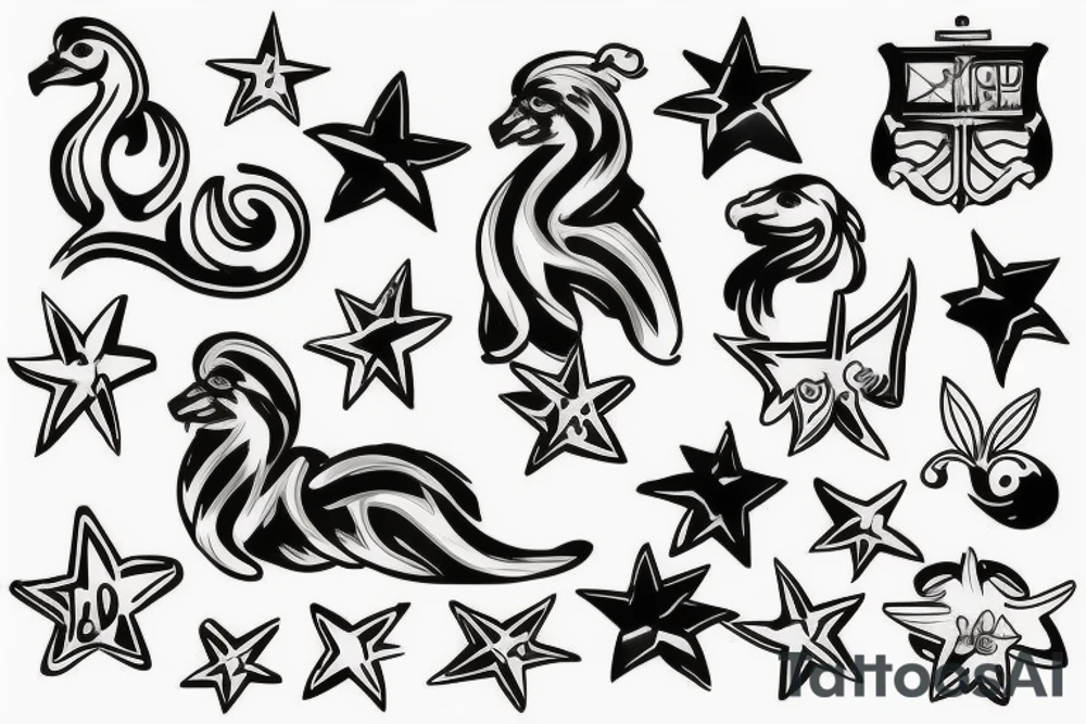 maltese flag tattoo idea