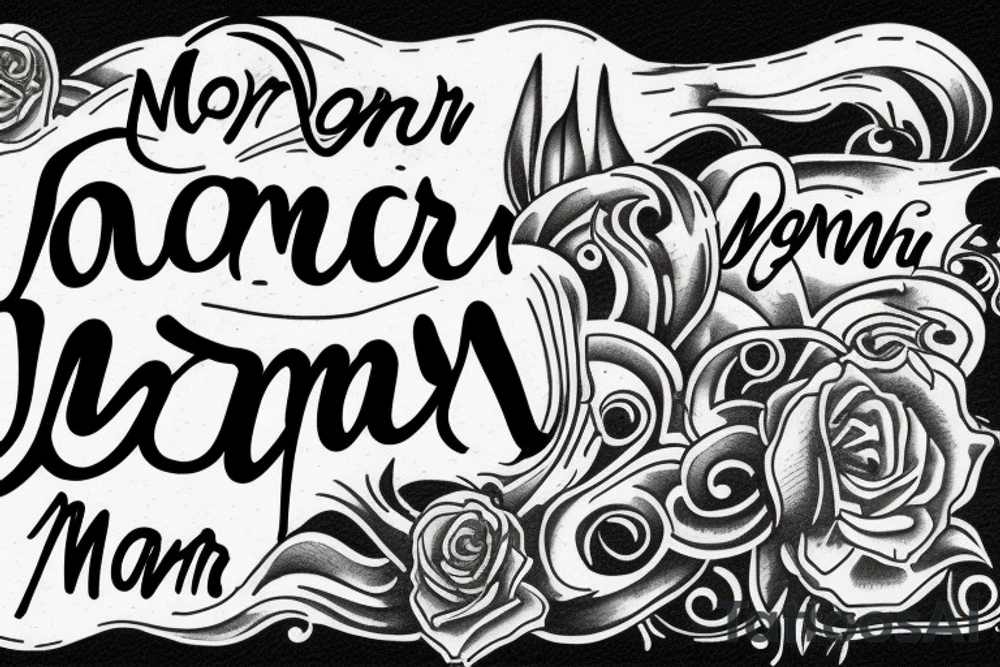 In typewriter font, a quote "non omnis moriar" tattoo idea