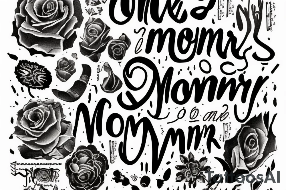 In typewriter font, a quote "non omnis moriar" tattoo idea