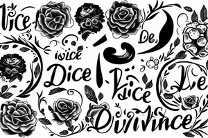 Quote "Vivere disce" tattoo idea