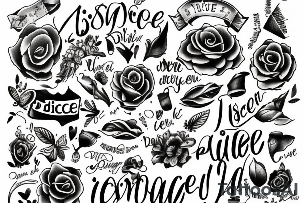 Quote "Vivere disce" tattoo idea