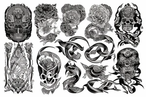 esoterico uruboro tattoo idea