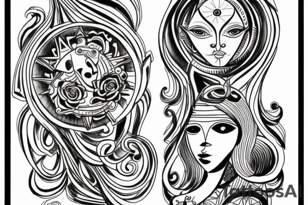 esoteric tattoo idea