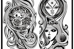 esoteric tattoo idea