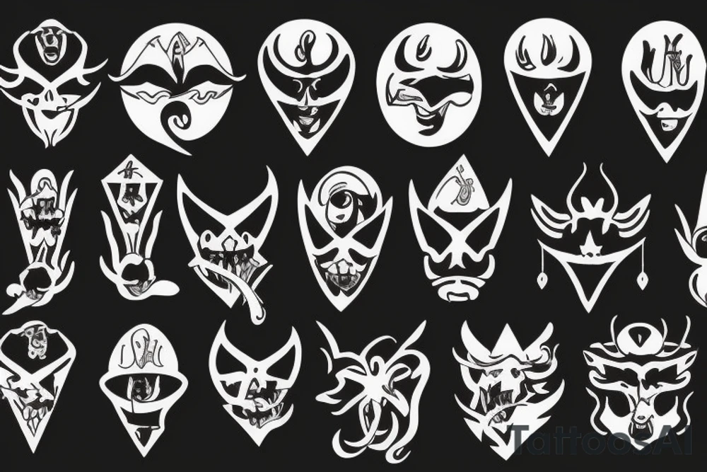 When you are favoured by the god you are also favoured by the devil tattoo idea