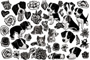 Jack Russell Terrier tattoo idea