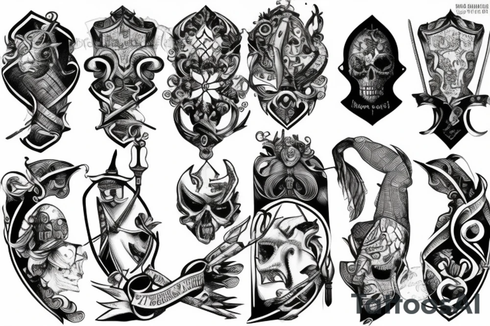 knight tattoo idea