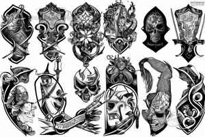 knight tattoo idea