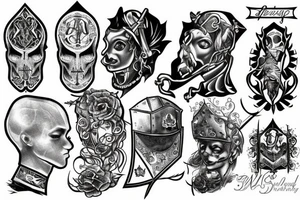 knight tattoo idea