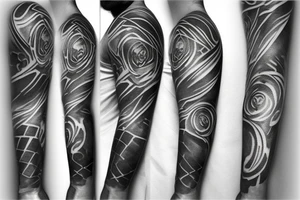 Messi hand up tattoo idea