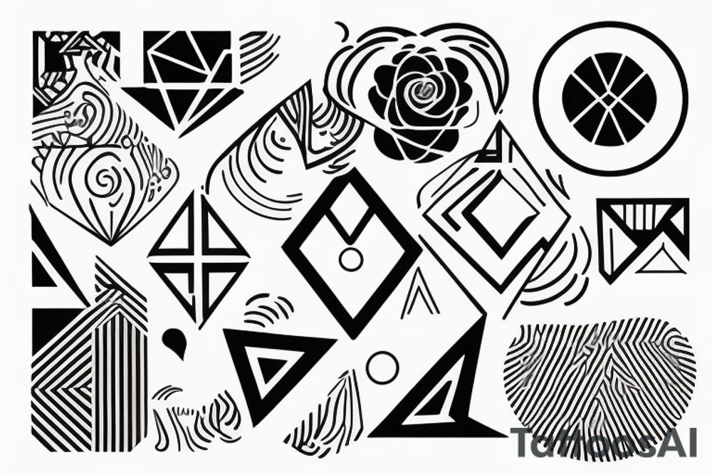 philosophical and musing, with feminine lines "non ducor, duco" in quotes tattoo idea