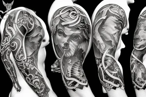 Bellerophon and the Chimera tattoo idea