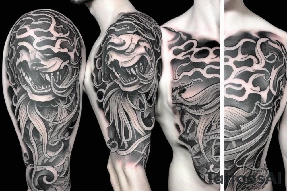 Chimera tattoo idea