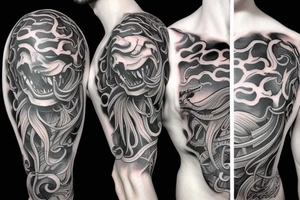 Chimera tattoo idea